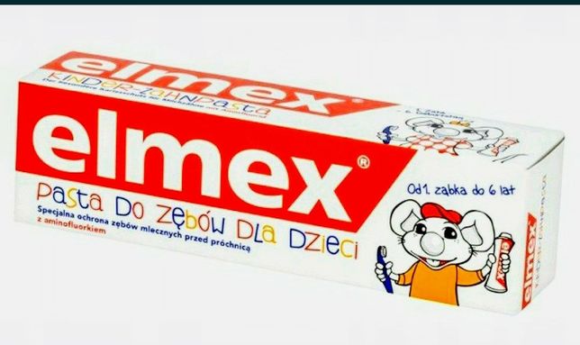 Elmex dla dzieci 0-6 Pasta do zębów 75ml