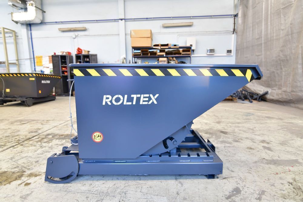 Kontener / Kontener samowyładowczy / Koleba / Pojemnik metalowy 600L