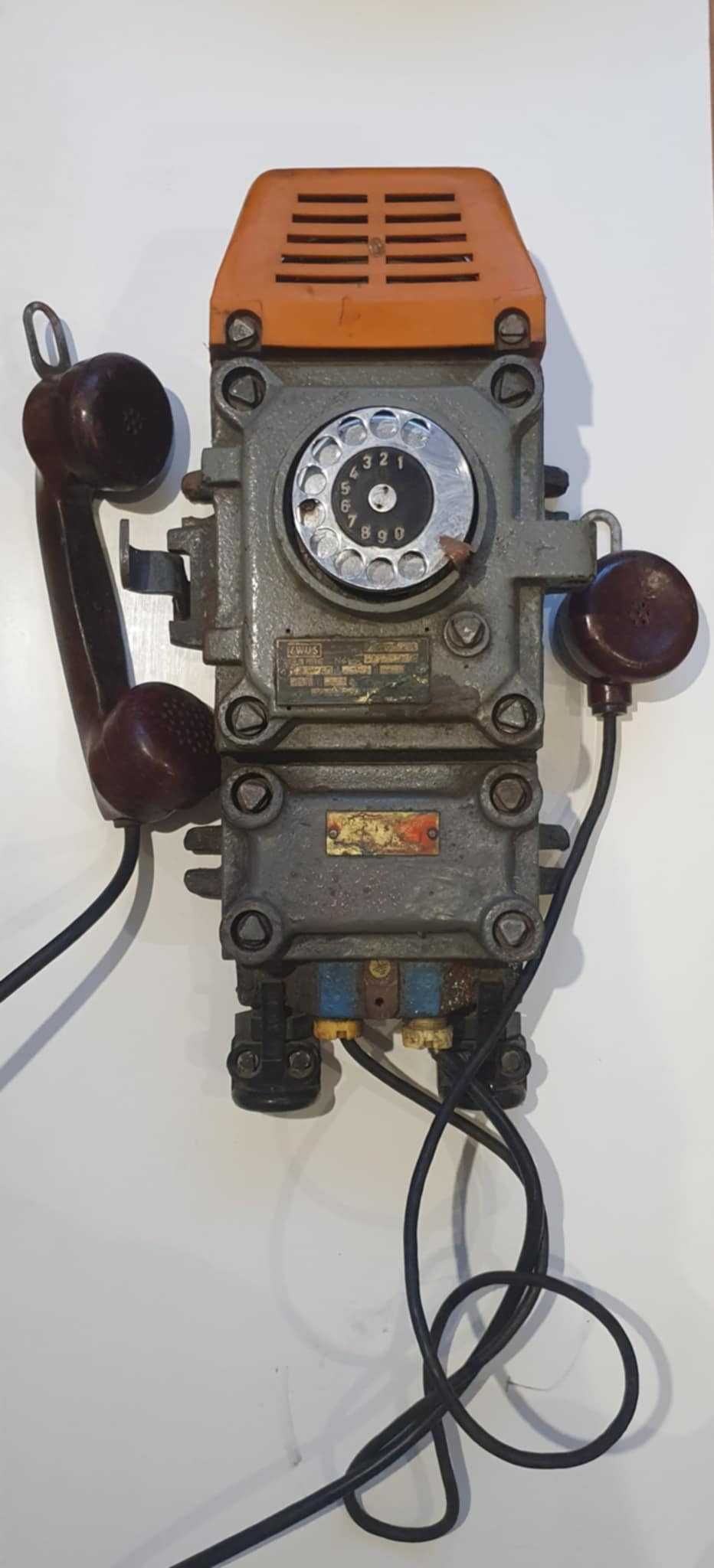 Telefon górniczy kopalniany przemysłowy , industrial PRL