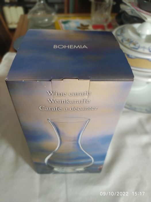 Decantador Bohemia novo