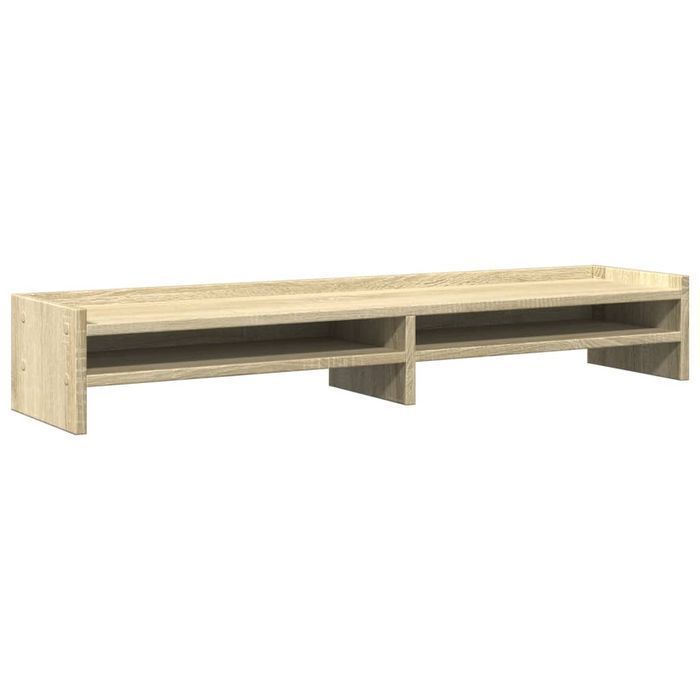 Vidaxl Podstawka Pod Monitor, Dąb Sonoma, 100X24X16 Cm