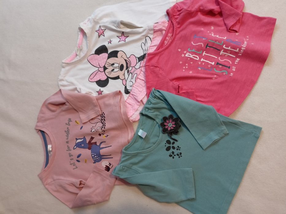 Bluzki dla dziewczynki rozm 68