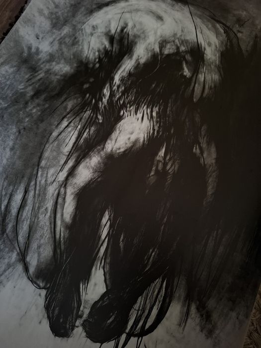 Autorska reprodukcja, mroczny plakat