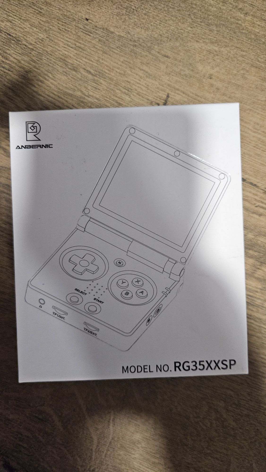 Anbernic RG35XXSP unikat - srebrna wersja 2.0