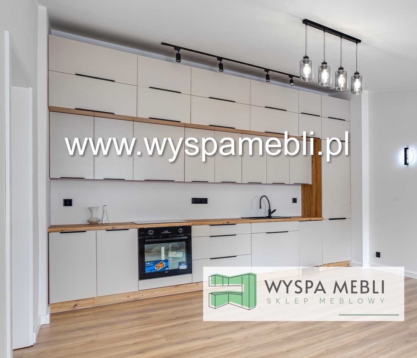 NOWA kuchnia meble kuchenne kaszmir dąb artisan 405cm meble wymiar