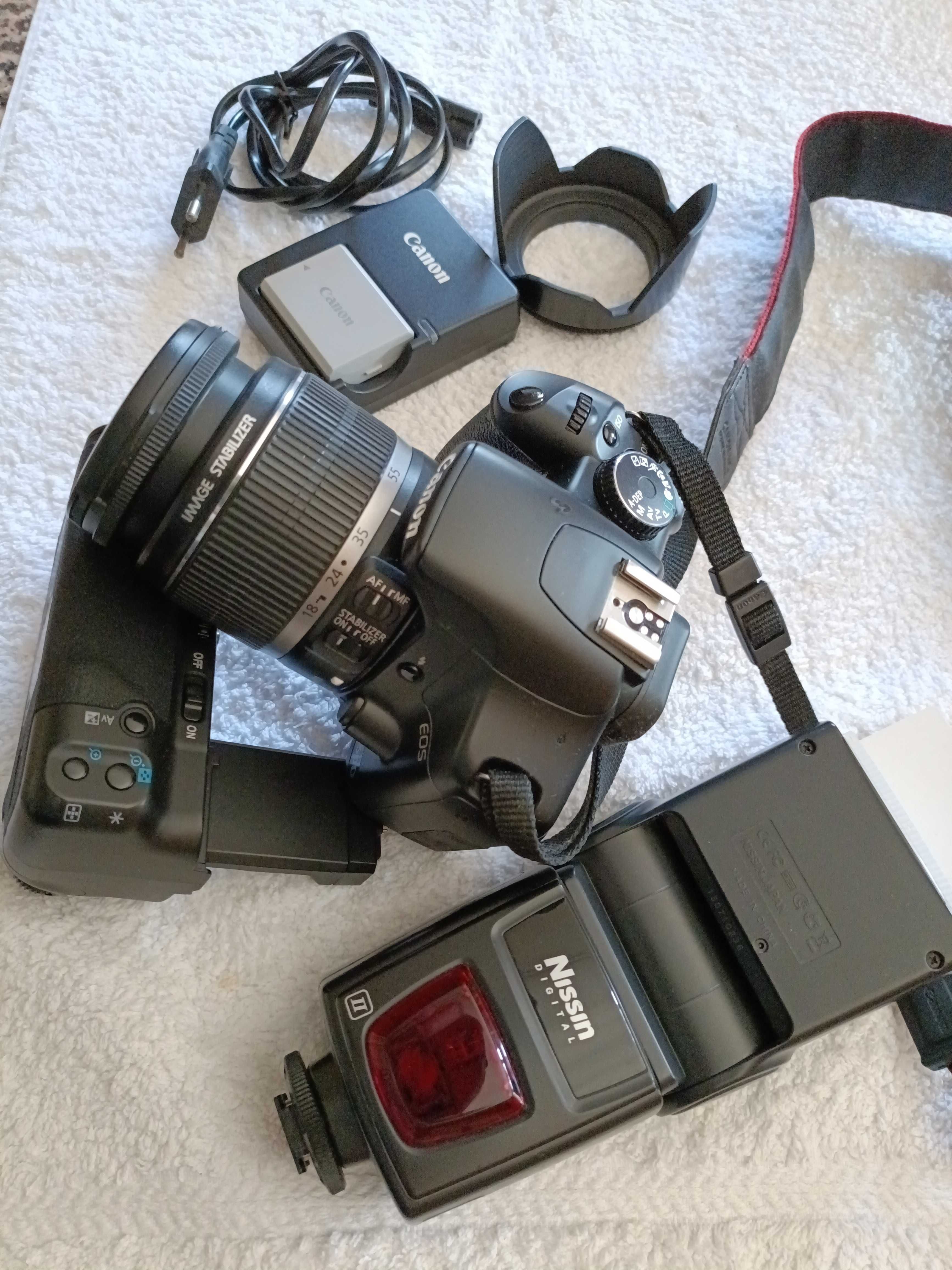 Canon EOS 450D - Como Nova / Vários extras.