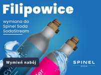 WYMIANA gaz CO2 do SODASTREAM Filipowice i okolice Spinelsoda
