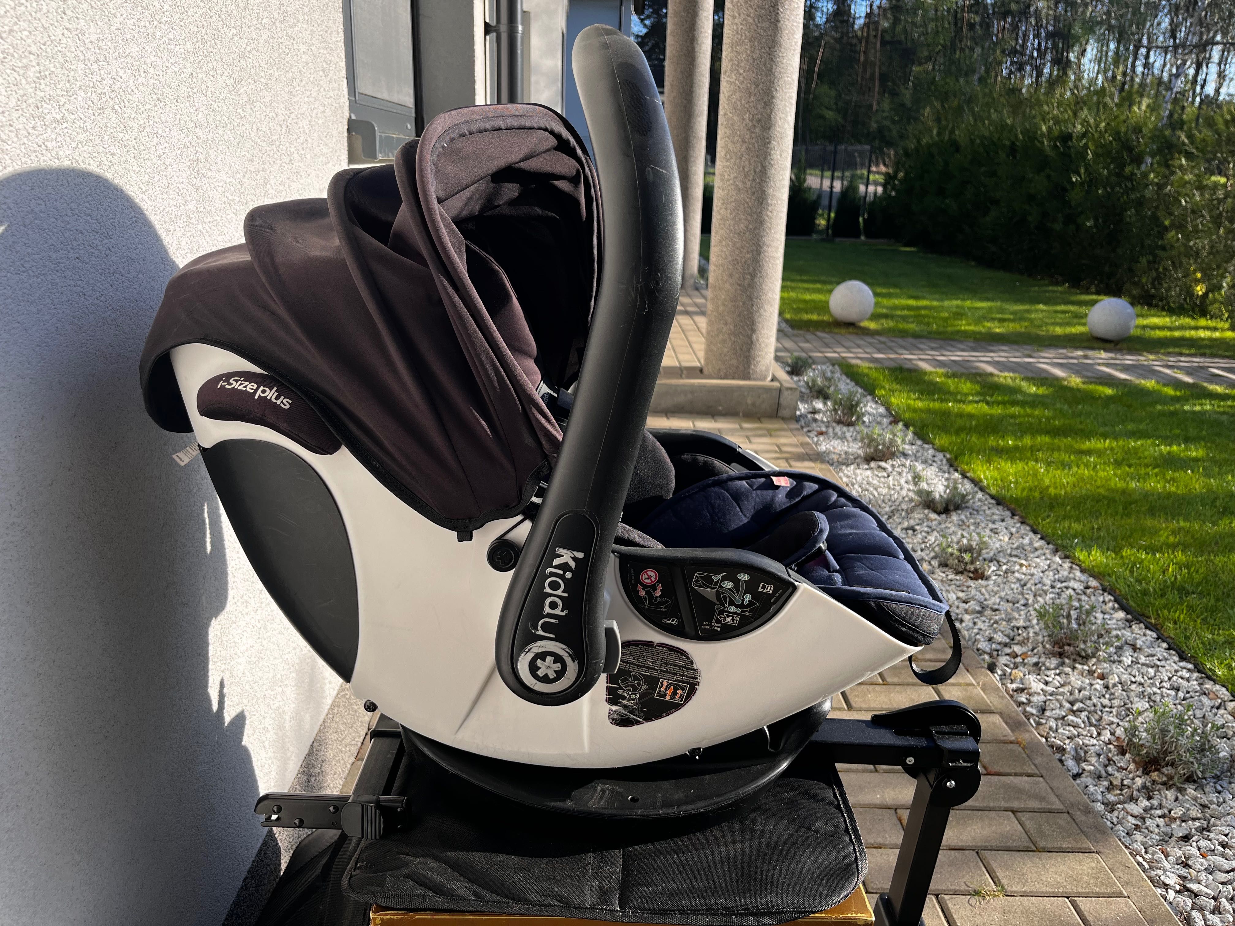 Nosidełko Kiddy i-size plus + baza isofix