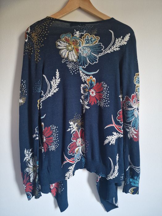 Kardigan sweter sweterek Desigual roz. M
