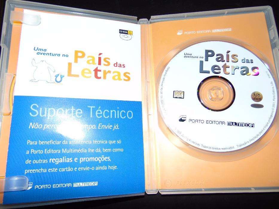 Uma aventura No País das Letras - Iniciação à leitura CD Porto Editora