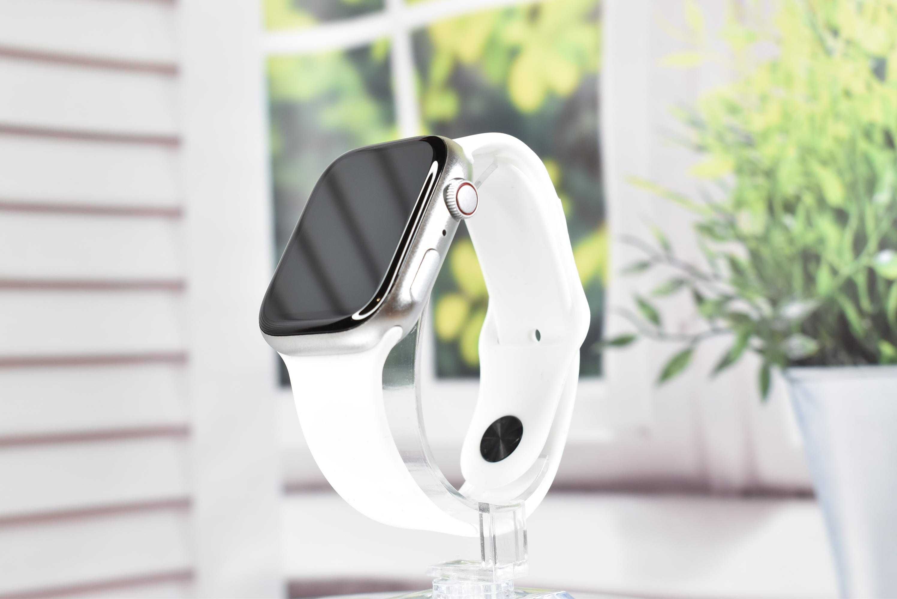 Смарт годинник Т800 Promax Smart watch 8 wireless charging White