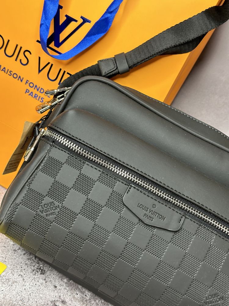 Чоловіча сумка Louis Vuitton месенджер LV ЯКІСТЬ!!!