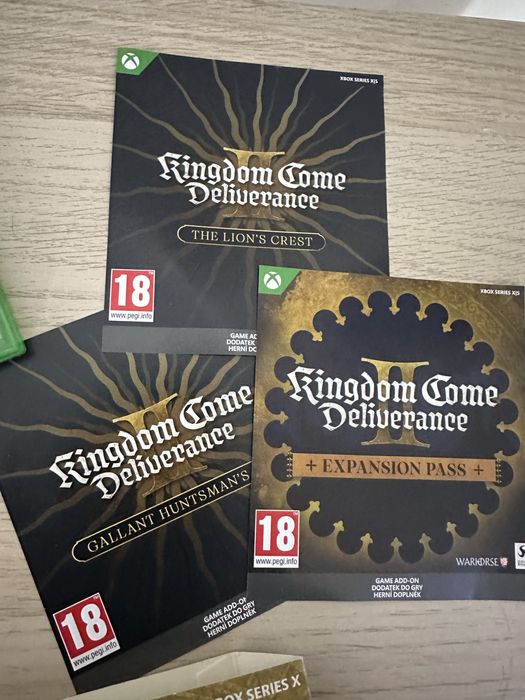 KingdomCome Deliverance 2 Gold EditonXBOX X + Steel Box