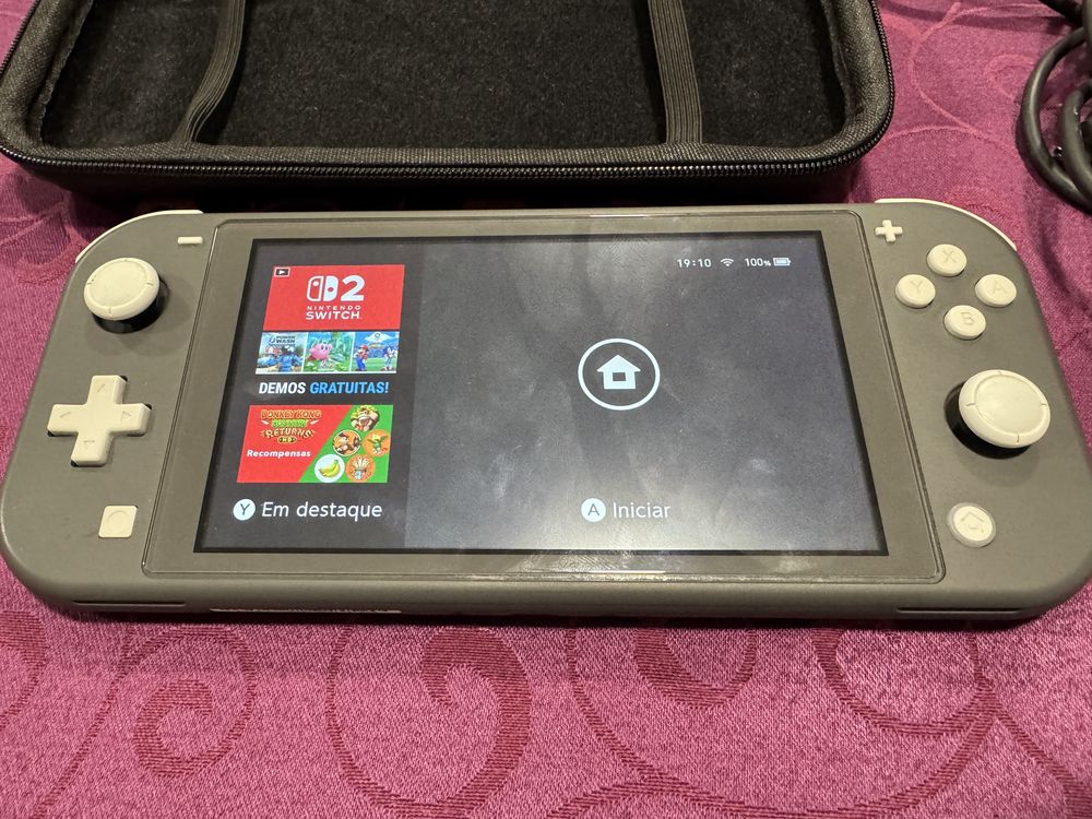 Nintendo switch lite usada 32gb