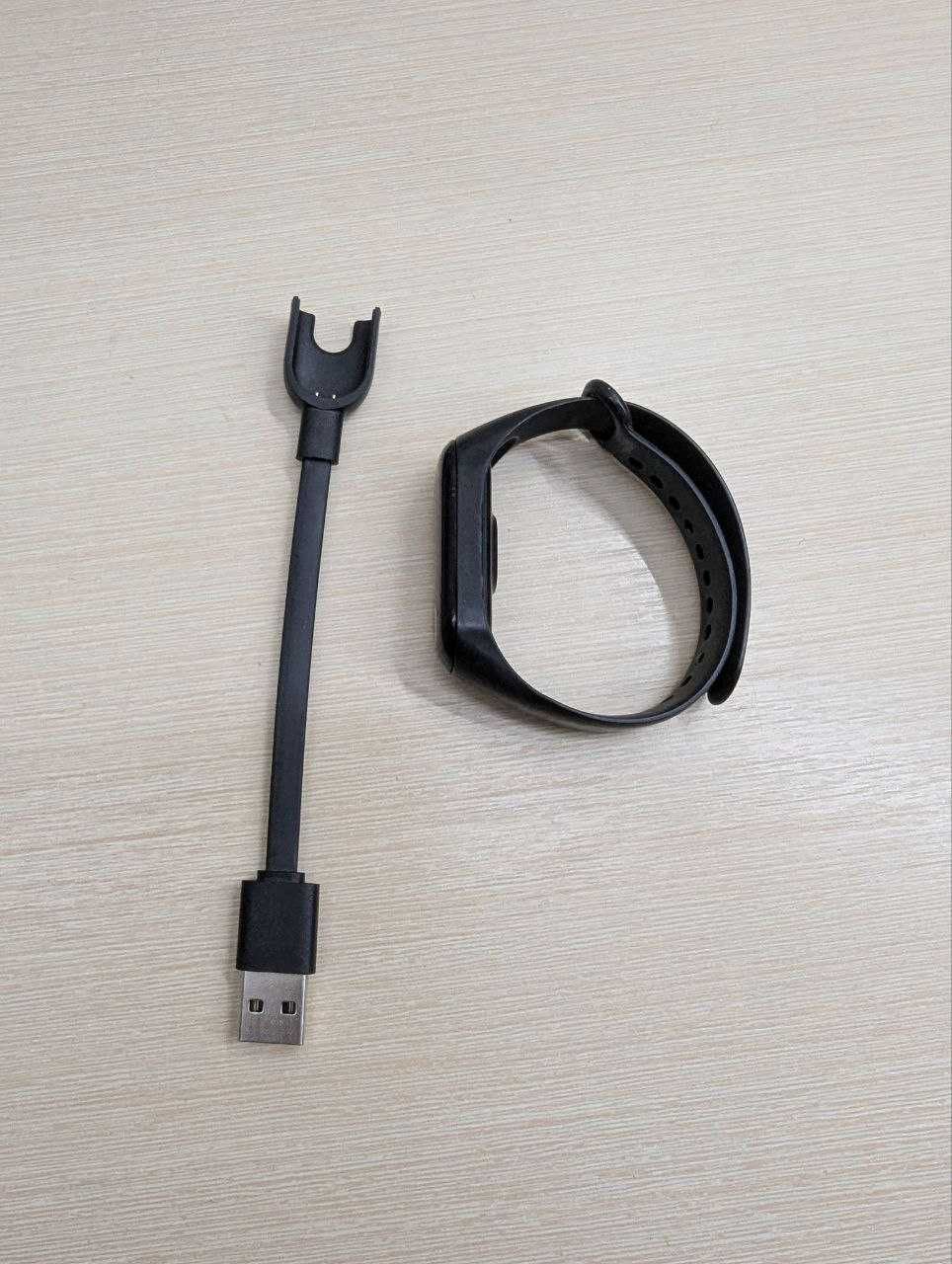 Комплект xiaomi mi band 3 + 4 ремешка + 2 зарядки смарт часы