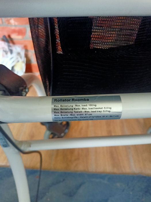 Balkonik, wózek, Rollator