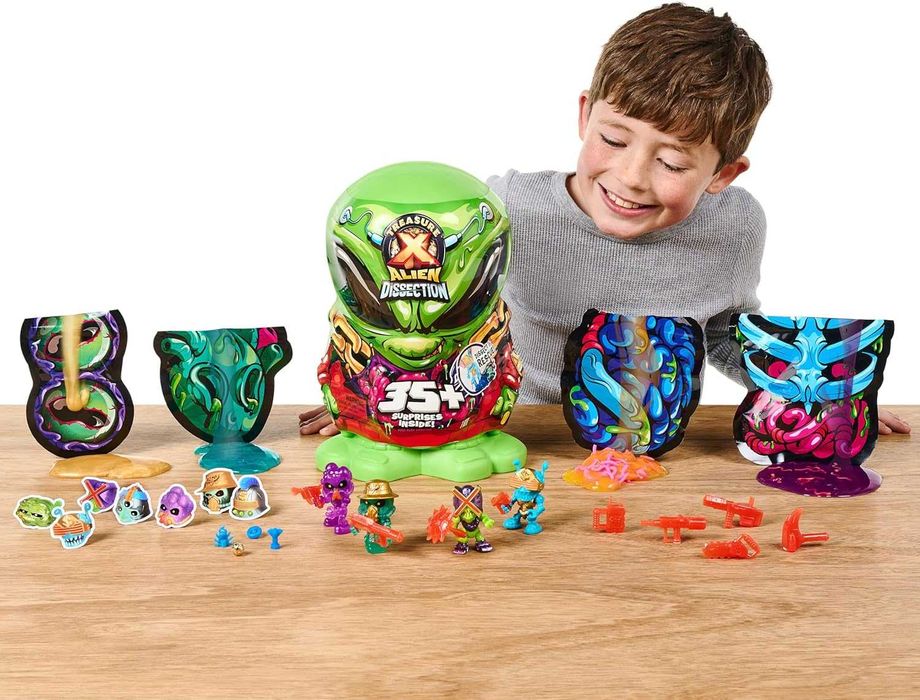 Treasure X Mega Alien Dissection набір сюрприз Прибулець розкопки