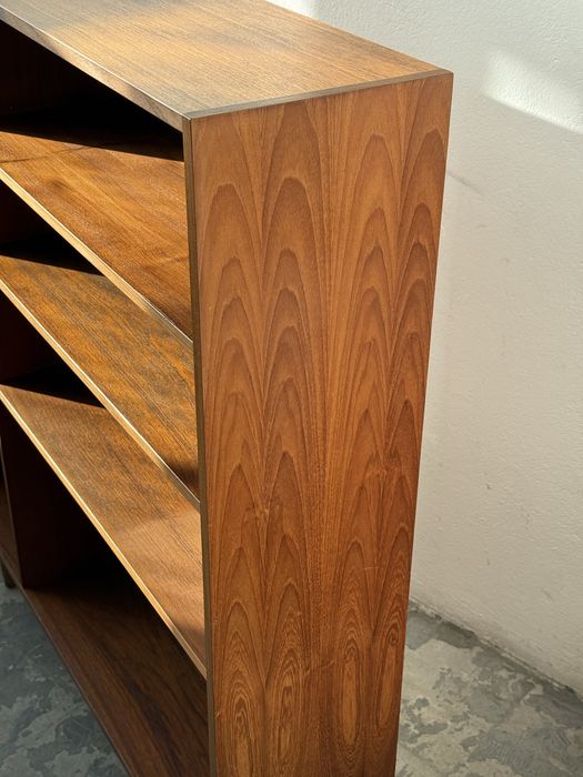 Regał tekowy Dania teak vintage modern drewniany