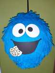 Piniata GIGANT urodziny/impreza Ciateczkowy Potwór/Cookie Monster