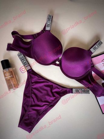 Комплект Нижнего женского белья Victoria’s Secret Embellished Strap
