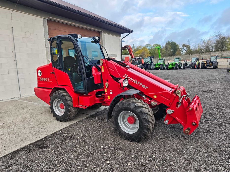 Ładowarka Teleskopowa Schaffer 5680T z Niemiec weidemann jcb