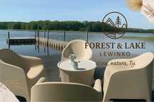 Domek letniskowy z własną linią brzegową, Sauna, balia, jacuzzi