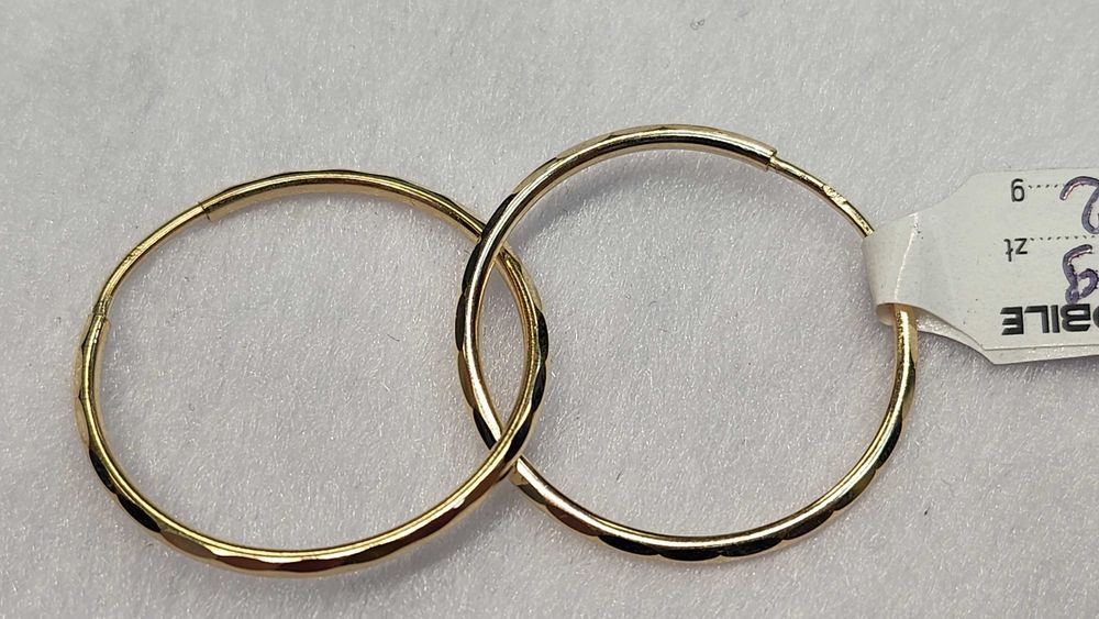 PIĘKNE ZŁOTE KOLCZYKI 585 1,42G Nowe! Best Mobile Lombard Nr.1416