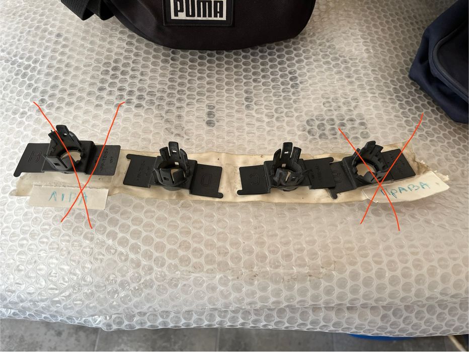 кріплення переднього парктроніка Mitsubishi Outlander 4, 2021-2026