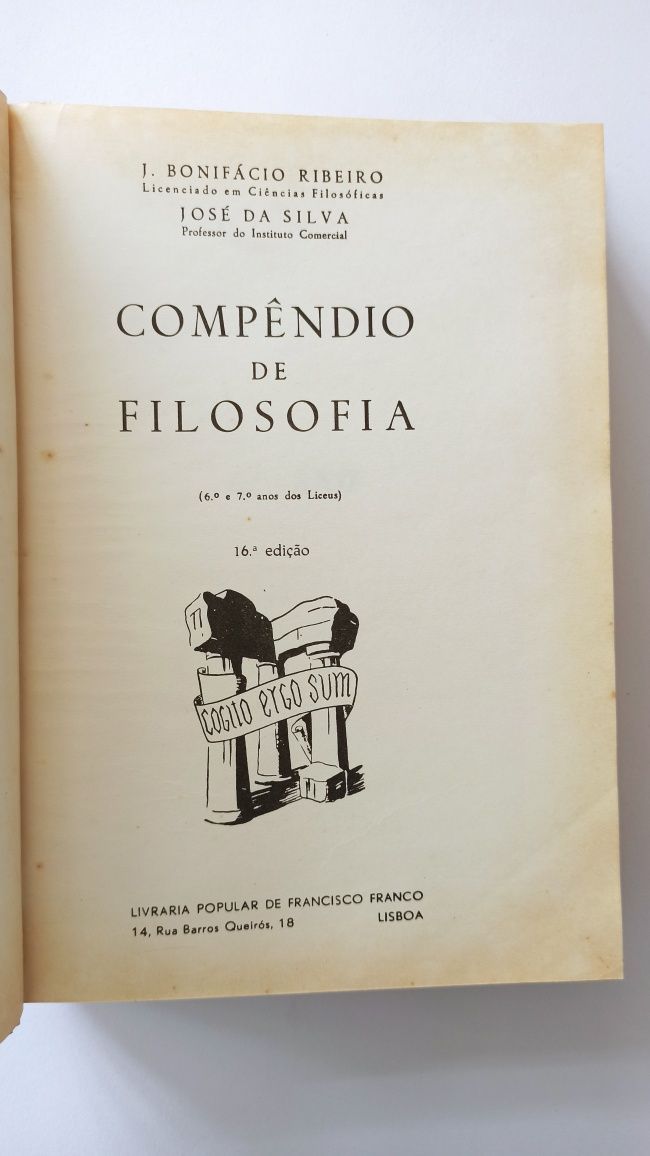 Compêndio de Filosofia - J. Bonifácio Ribeiro