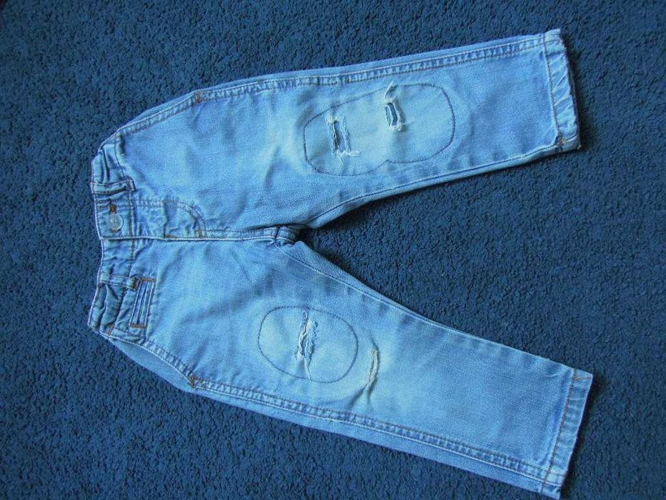 ZARA Baby-Świetne Spodnie-80 Jesień