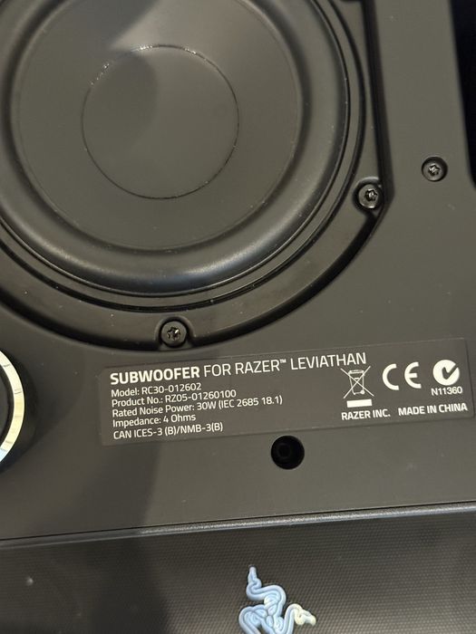 Razer Leviathan V1 (soundbar + subwoofer)