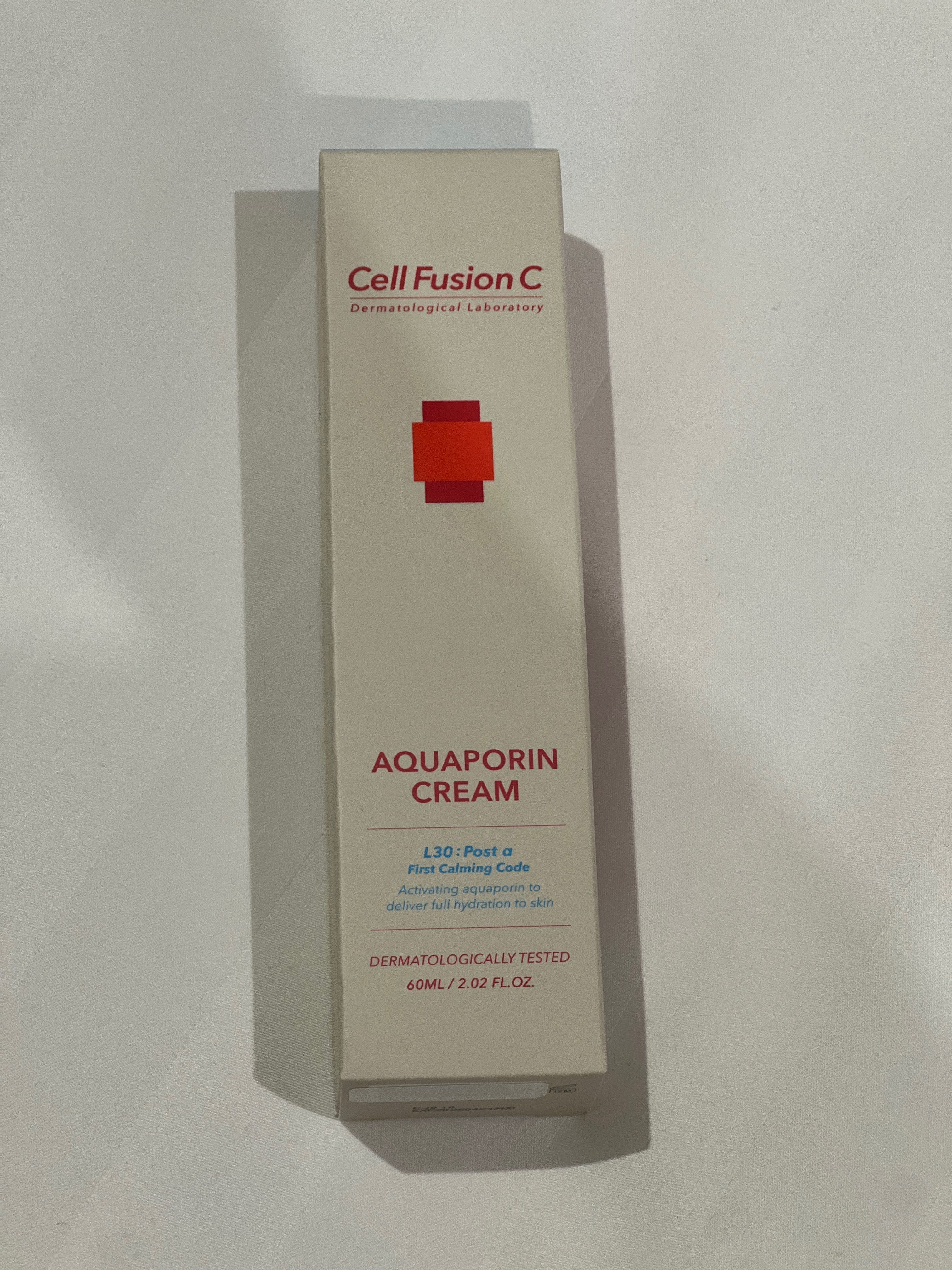 Cell Fusion C aquaporin cream