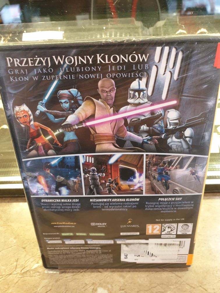 Nowa gra PC Star Wars the Clone Wars Republic Heroes PL folia