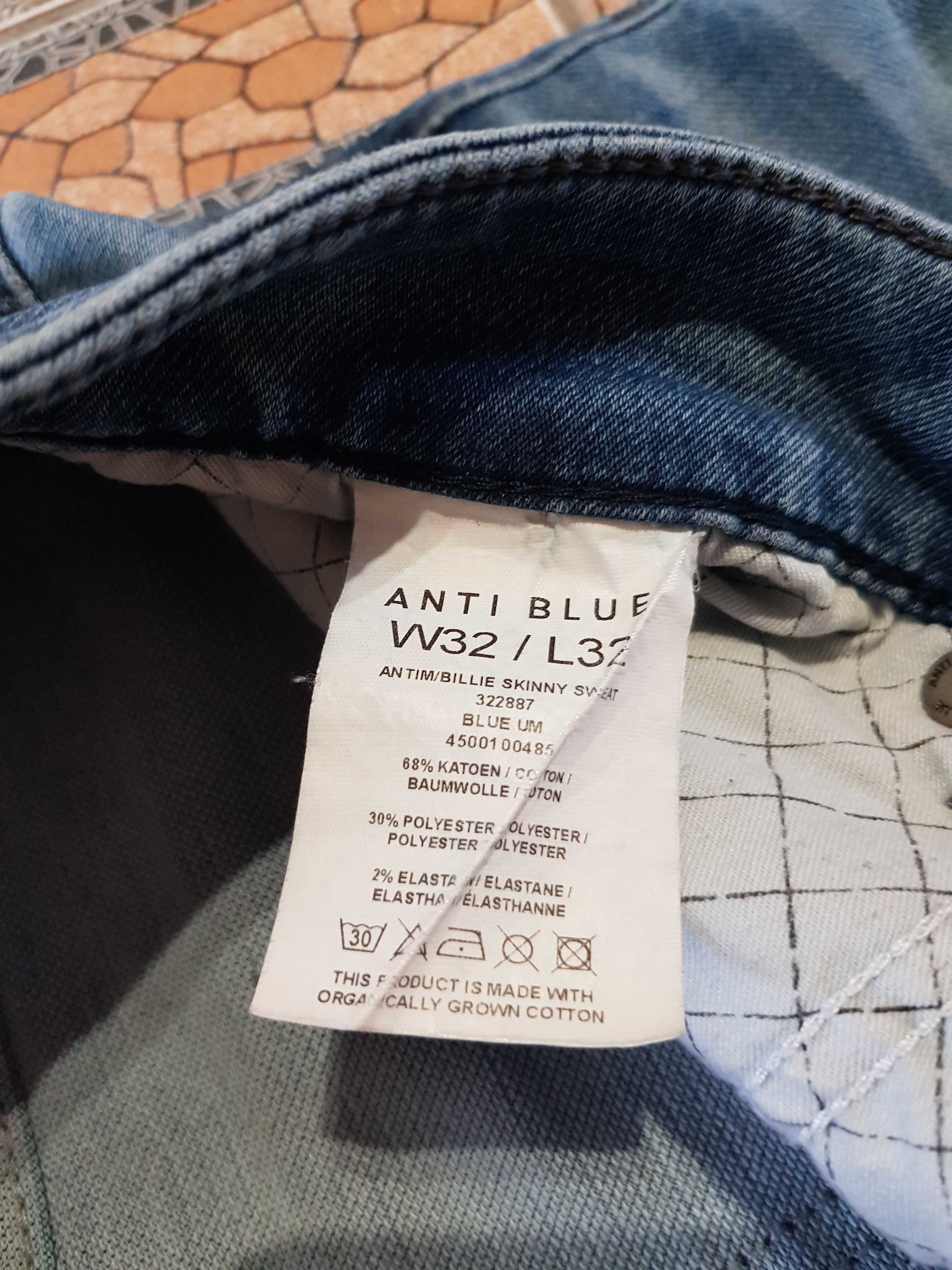 Джинси, штани, брюки Billie Skinny Anti Blue (W32/L32)
