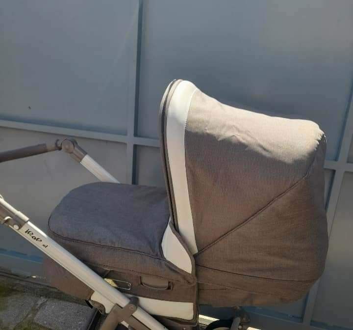Carrinho de bebé da bebecar + alcofa + acessórios + isofix