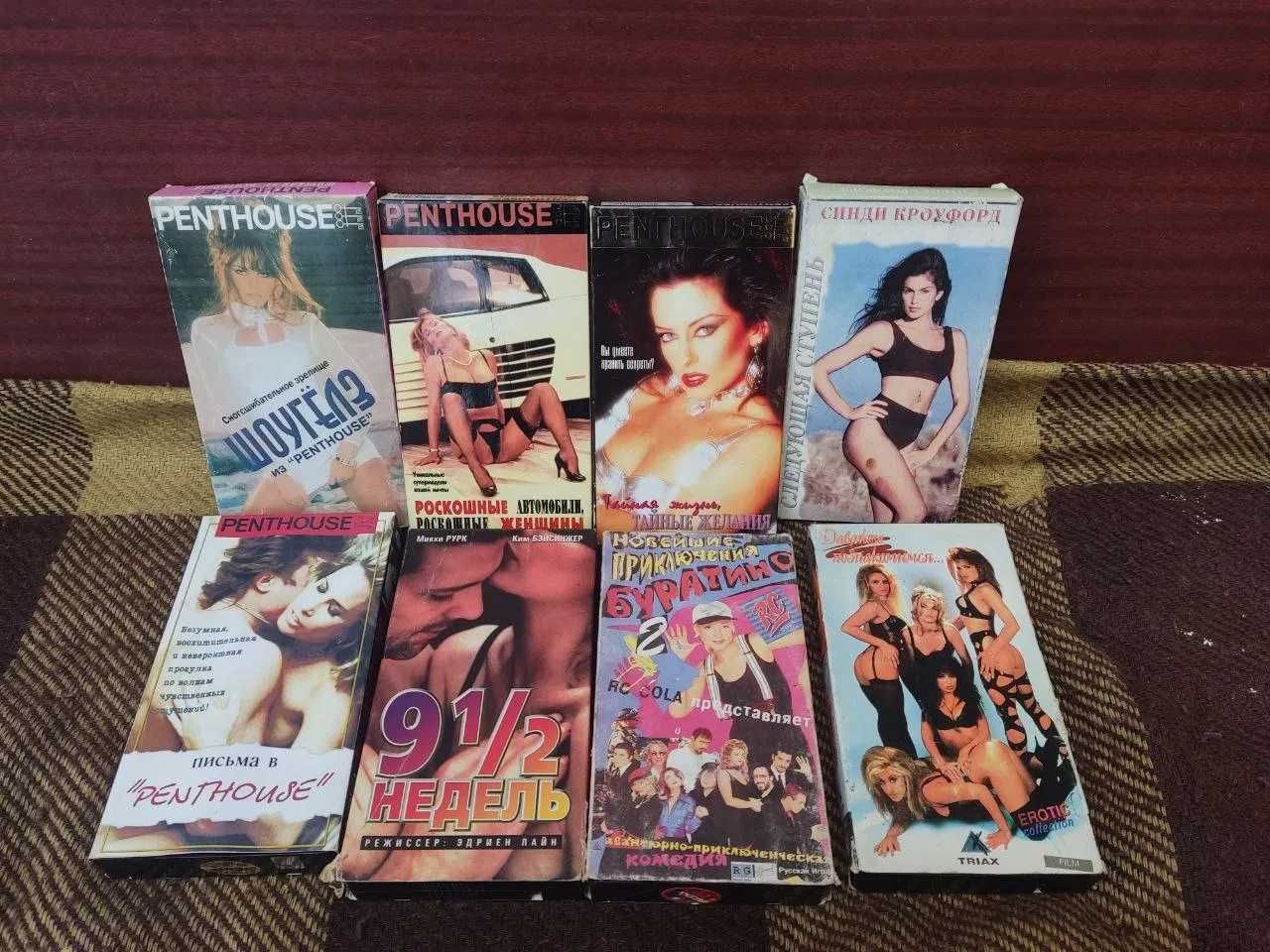 Касети DVD CD диски з фільмами VHS кіно фільми для дорослих еротика
