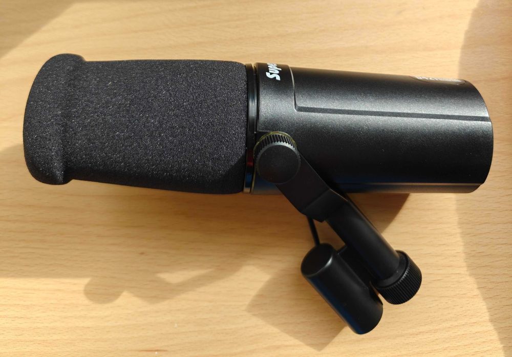 Mikrofon dynamiczny Superlux d421 + popfiltr shure rk345