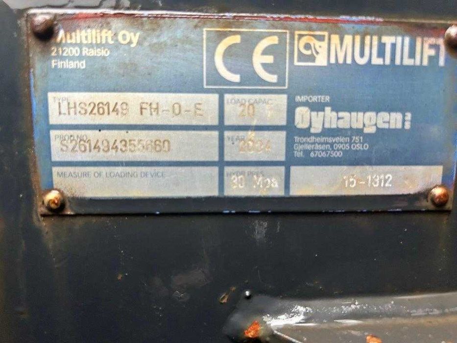 МAN TGA 18.480 4х4 гаковий мультиліфт 5.2м повний привід в наявності!