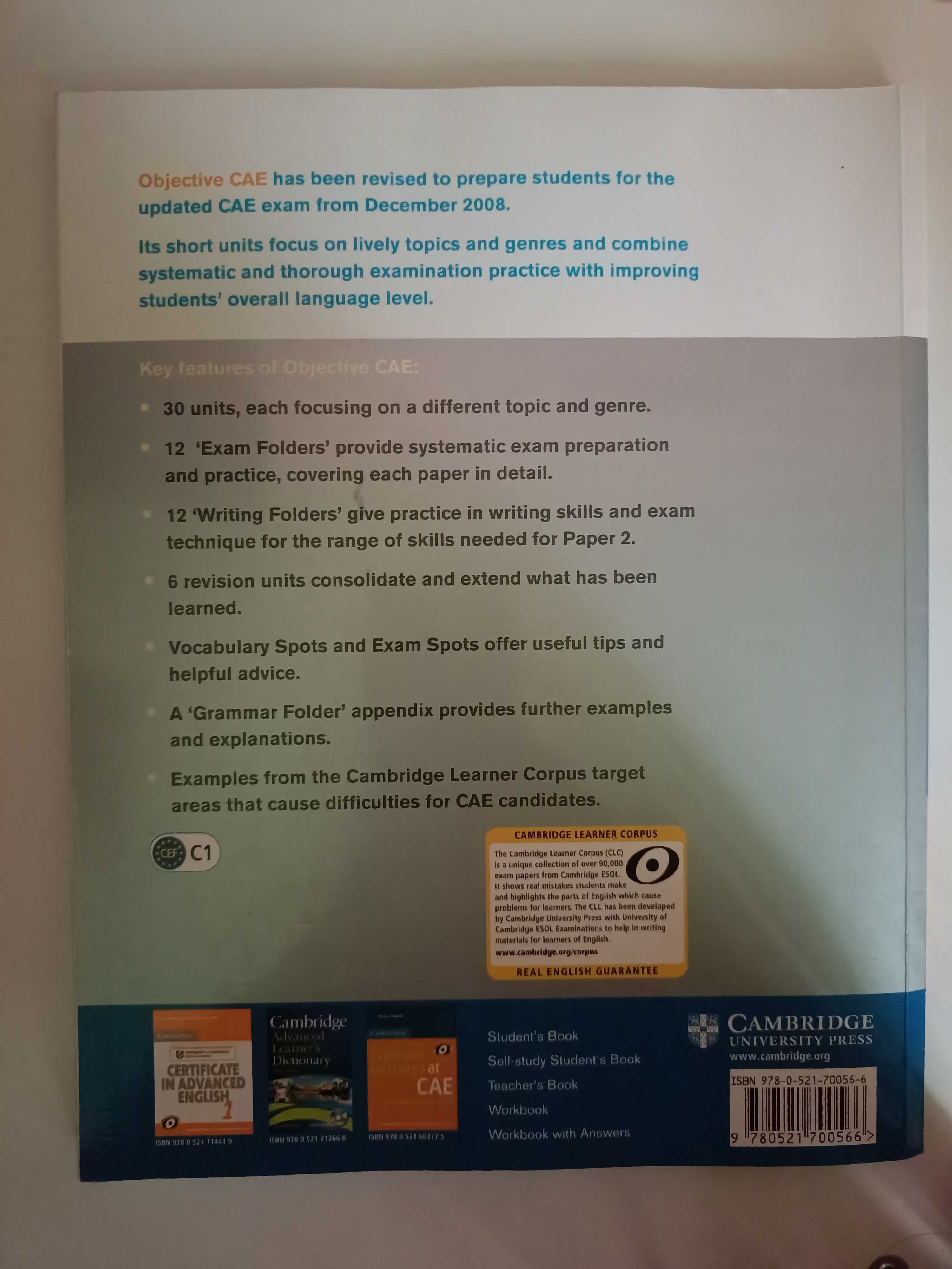 Objective CAE student's book