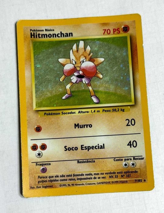 Cartas Originais Pokémon TCG - Base Set