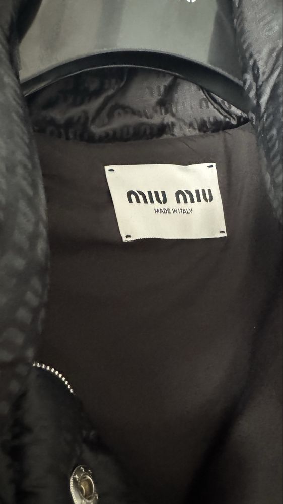 Пуховик, пухова куртка Miu Miu XS/S оригінал