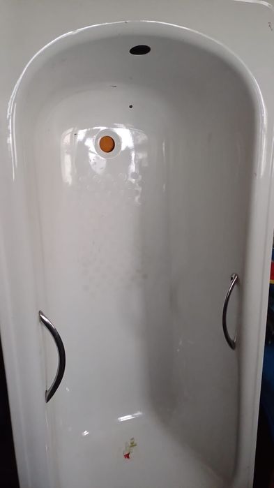 Ванна металева з ручками