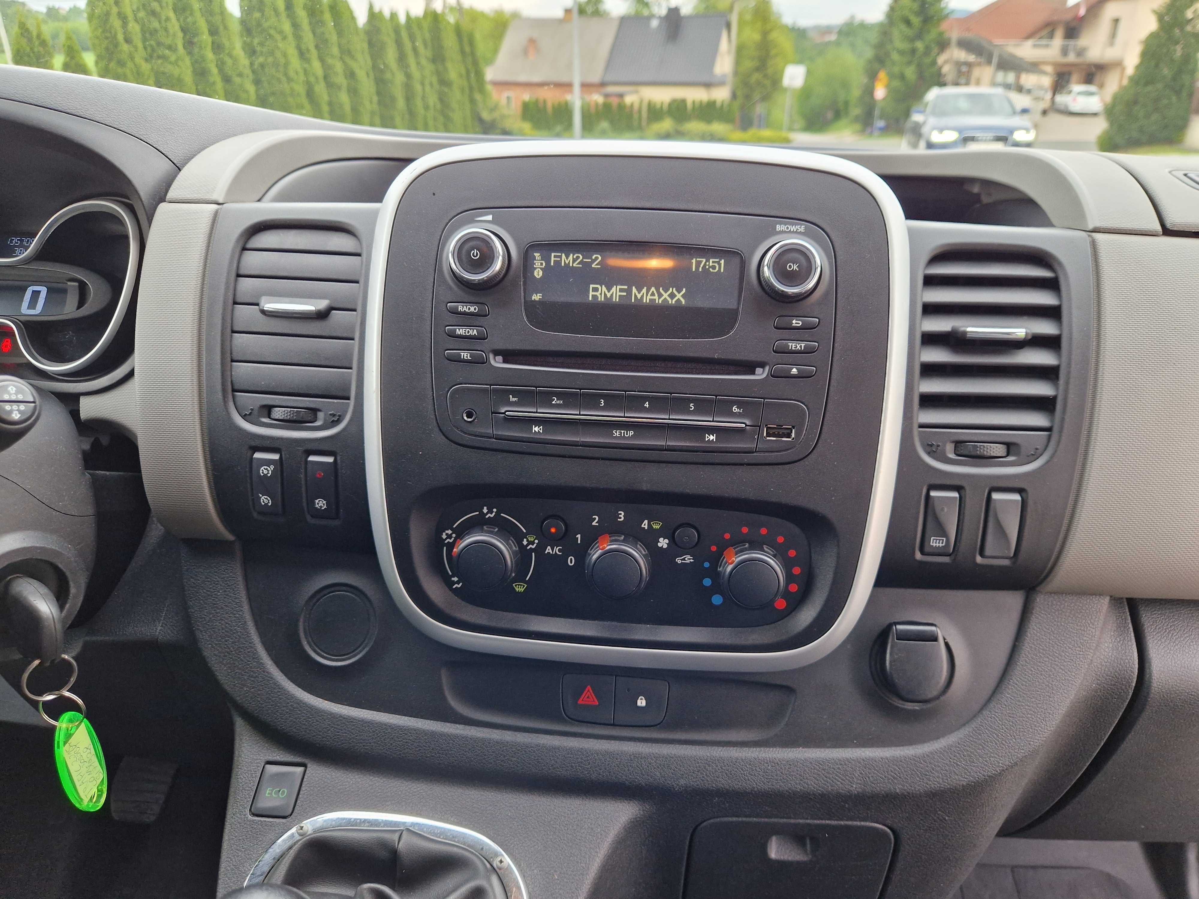 Renault Trafic Furgon Long L2 Max 3Osoby Krajowy 1 Wł Vivaro F-Vat 23%