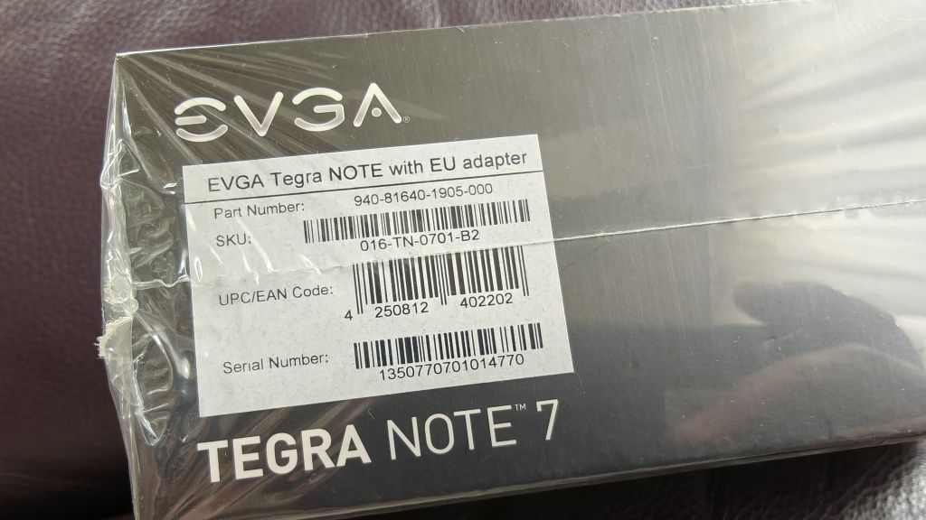 NOWY Tablet EVGA Tegra Note 7 Nvidia + cover
