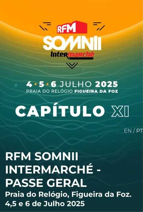 Somnii 2025 pass 3dias