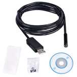 Endoscópio, câmara, USB, cabo flexível de 10 metros