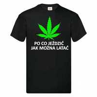 T Shirt " Po co jeździć jak można latać"