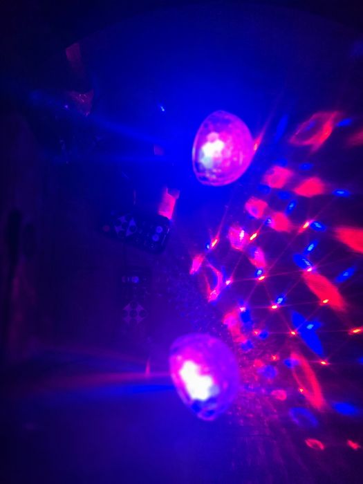Kula Dyskotekowa Led Disco Ball Komplet 2szt