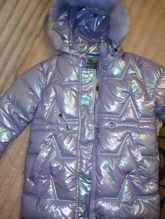 Зимова куртка для дівчинки
