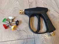 Lanca pistolet do myjki z przyłaczem m22/14mm plus 5 dysz!!